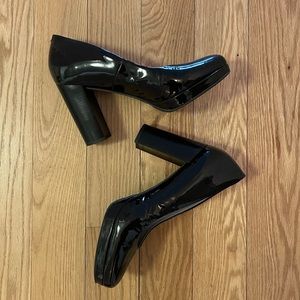 SKYPRO Carole Middleton Black Patent Heels